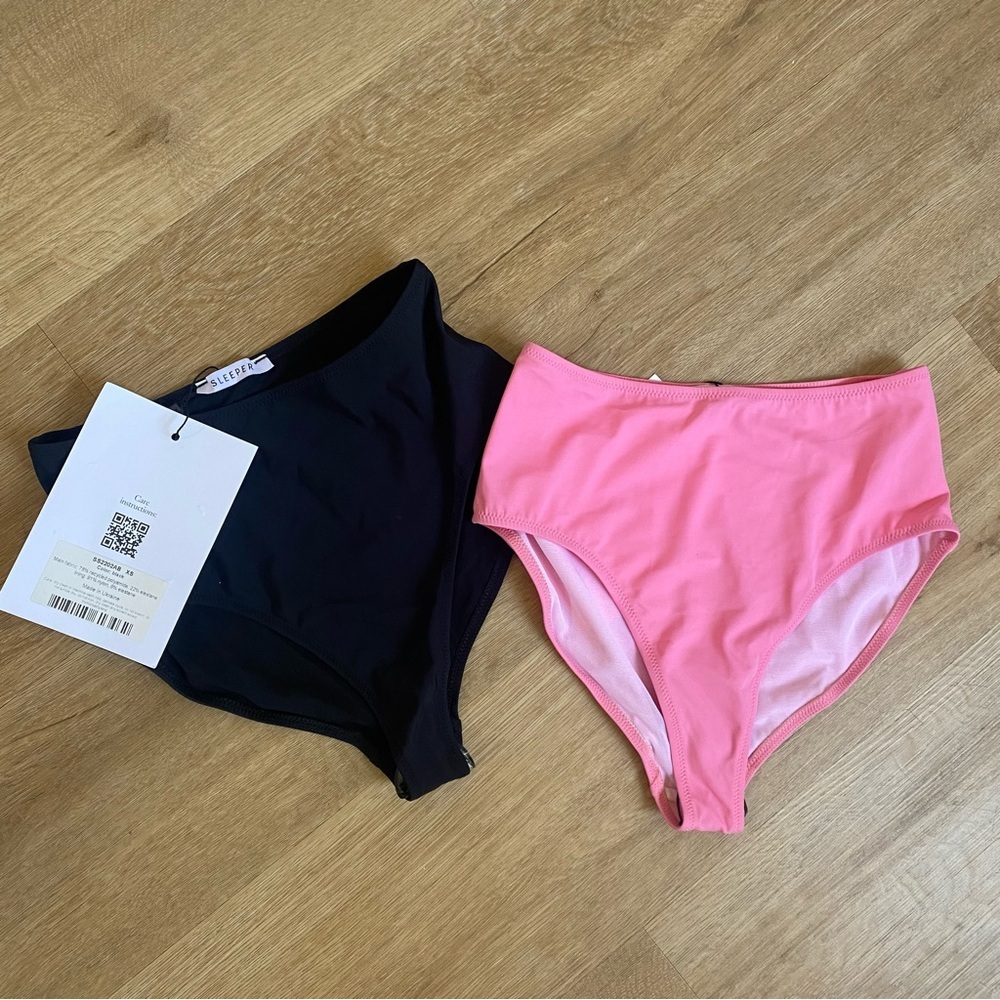 Sleeper High Rise Swim Bottoms set of two